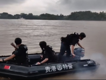 激流淬炼“水上尖兵” 贵港特警水域救援实战实训直击