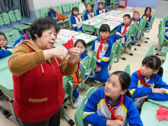 山东博山：非遗进校园 学习共传承